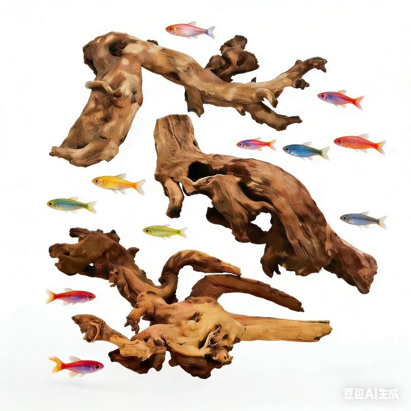 Aquarium Fish Tank Price - 天然流木 水槽装飾 魚タンク造園飾り 沈没木 木の幹 5-40cm