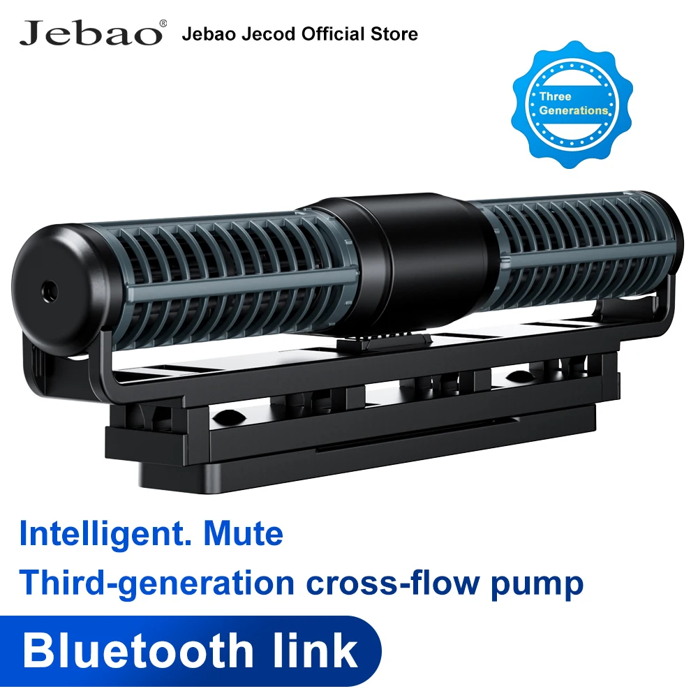 Aquarium Fish App - Jebao Jecod 新型DCWシリーズ Bluetooth対応クロスフローポンプ 水槽循環ポンプ アプリ制御DCウォーターポンプ