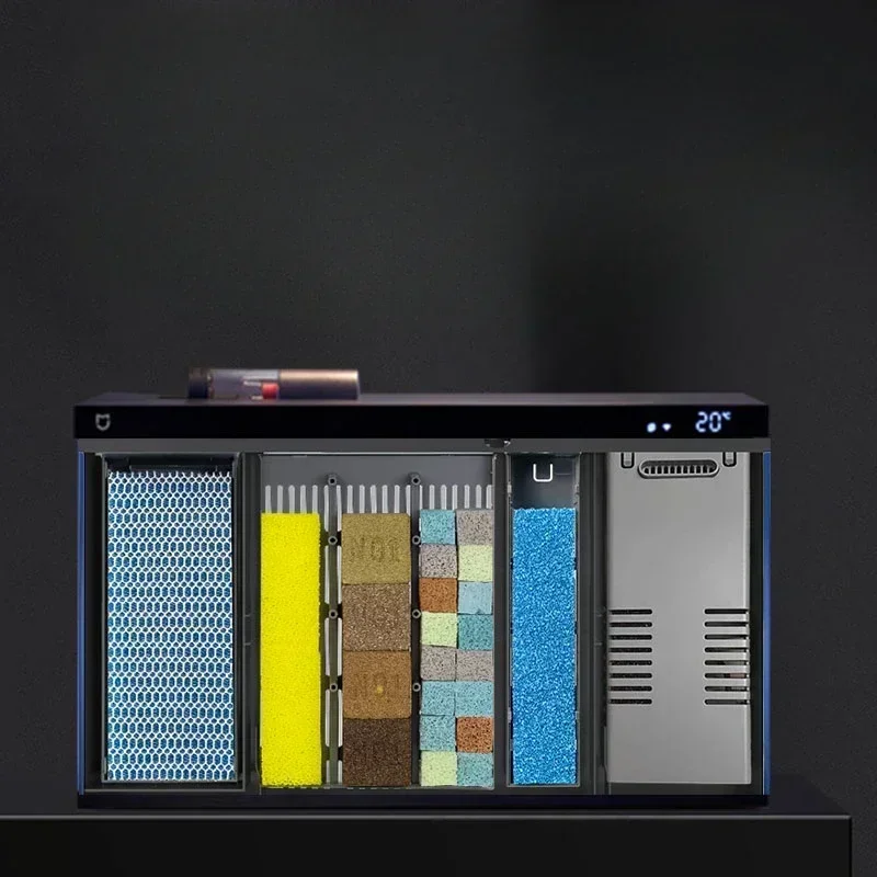Aquarium Xiaomi - Xiaomi Mijia スマート水族館物理生化学加熱ビン濾過変換モジュール栽培アクセサリー