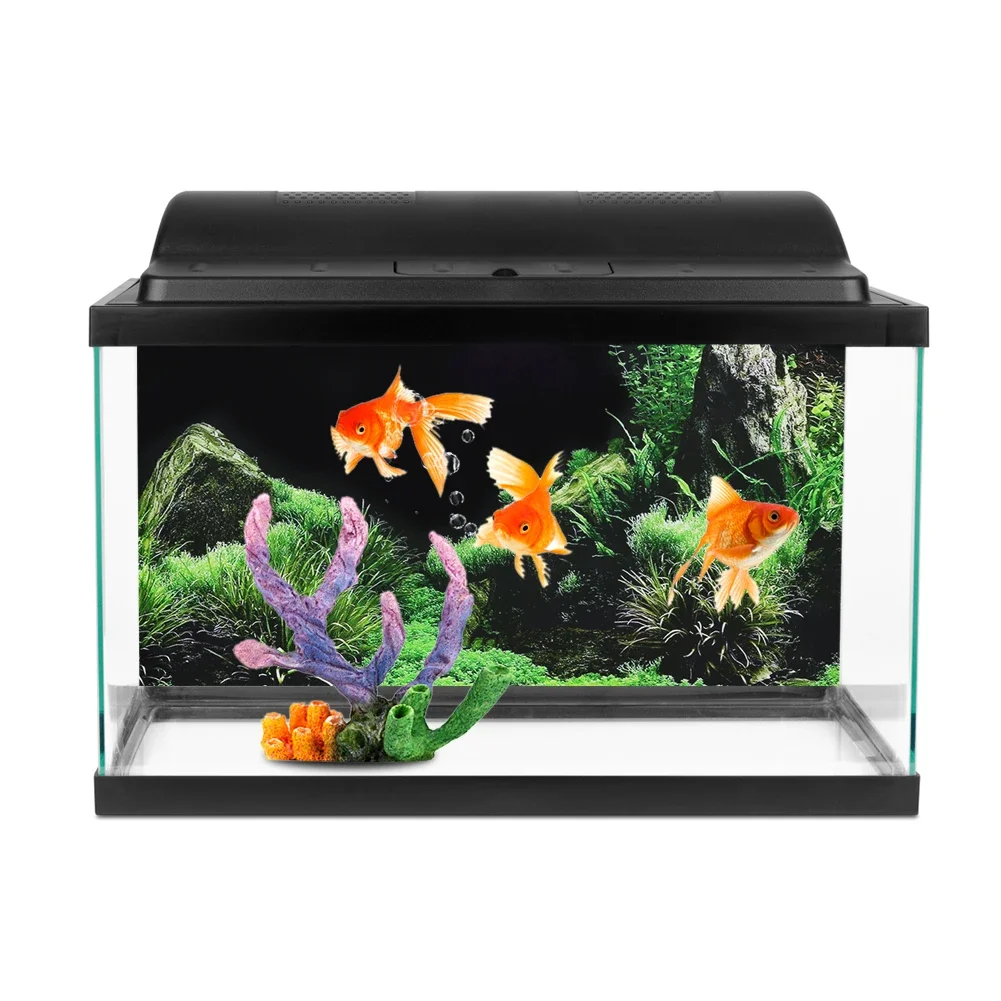 3D水族館のポスター,水槽の背景アクセサリー,海の植物,ポス - Aquarium Fish Tank Price のレビューと価格