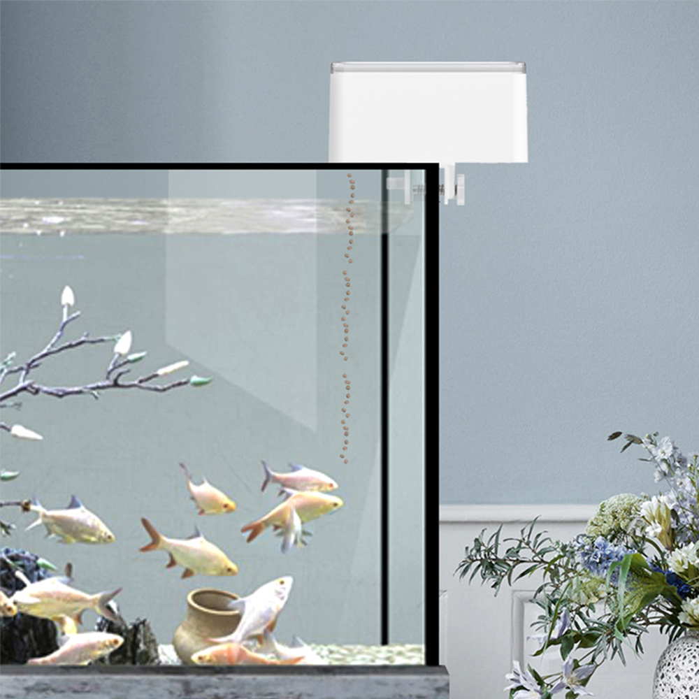 100 ミリリットル大容量魚フィーダー携帯電話アプリ制御 W - Aquarium Fish App のレビューと価格