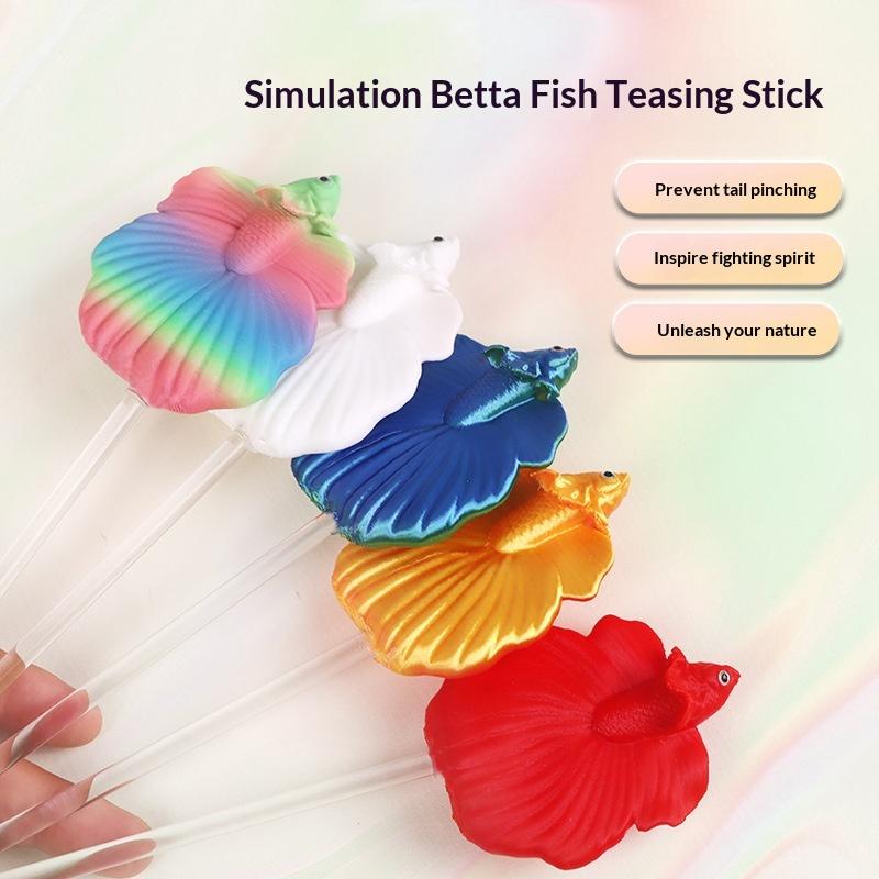 【CC】カラフルな水槽用ベタトレーニングワンド プラスチック - Aquarium Fish Betta のレビューと価格