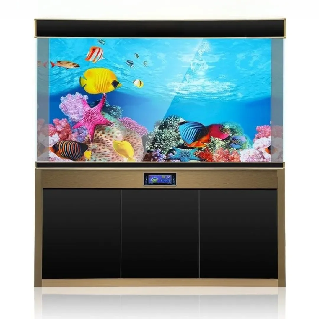 3D水族館の背景ステッカー,水槽の装飾,海洋植物,両面風景, - Aquarium Fish Tank Price のレビューと価格