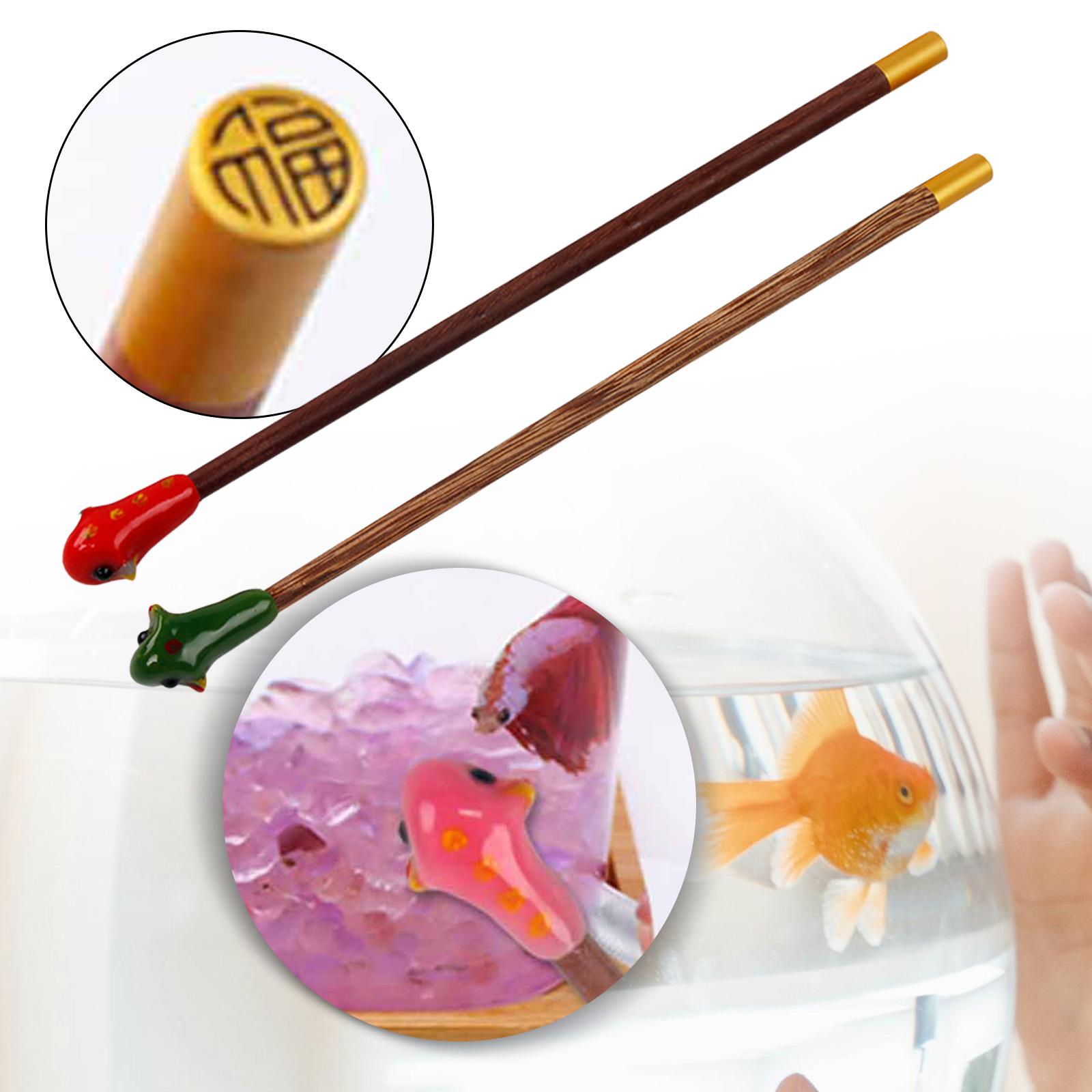 ベタ魚トレーニングワンド木製水槽アクセサリーインタラクティブ - Aquarium Fish Tank Price のレビューと価格