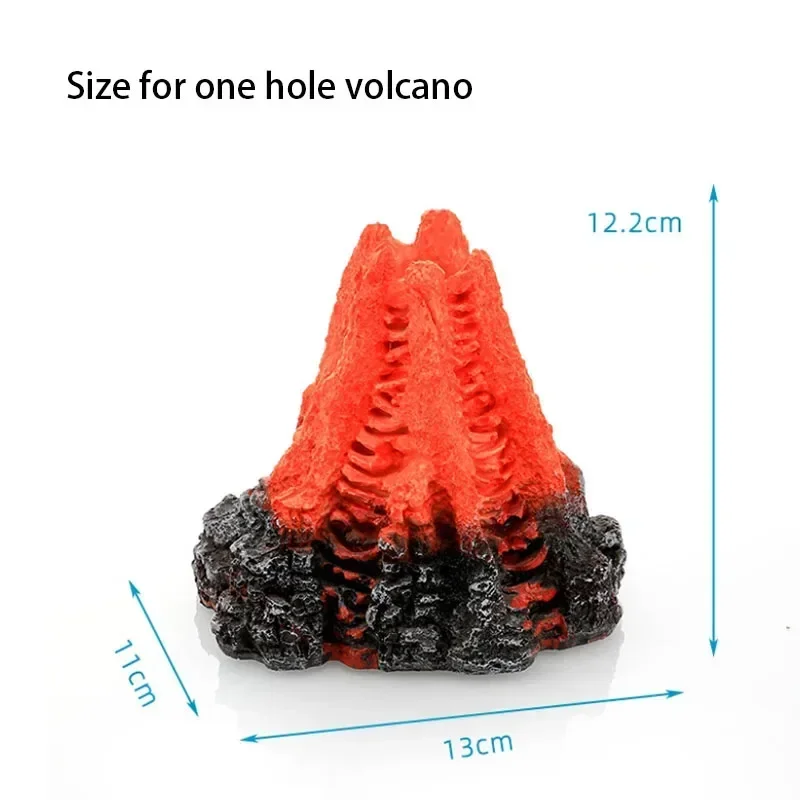 火山形状の装飾、酸素ポンプ、水槽の装飾、水族館のアクセサリー - Aquarium Fish Tank Price のレビューと価格