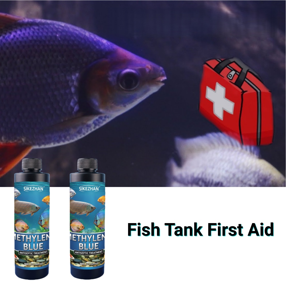 SIKEZHAN 98ml 純メチレンブルー溶液 水族館用予 - Aquarium Fish Betta のレビューと価格