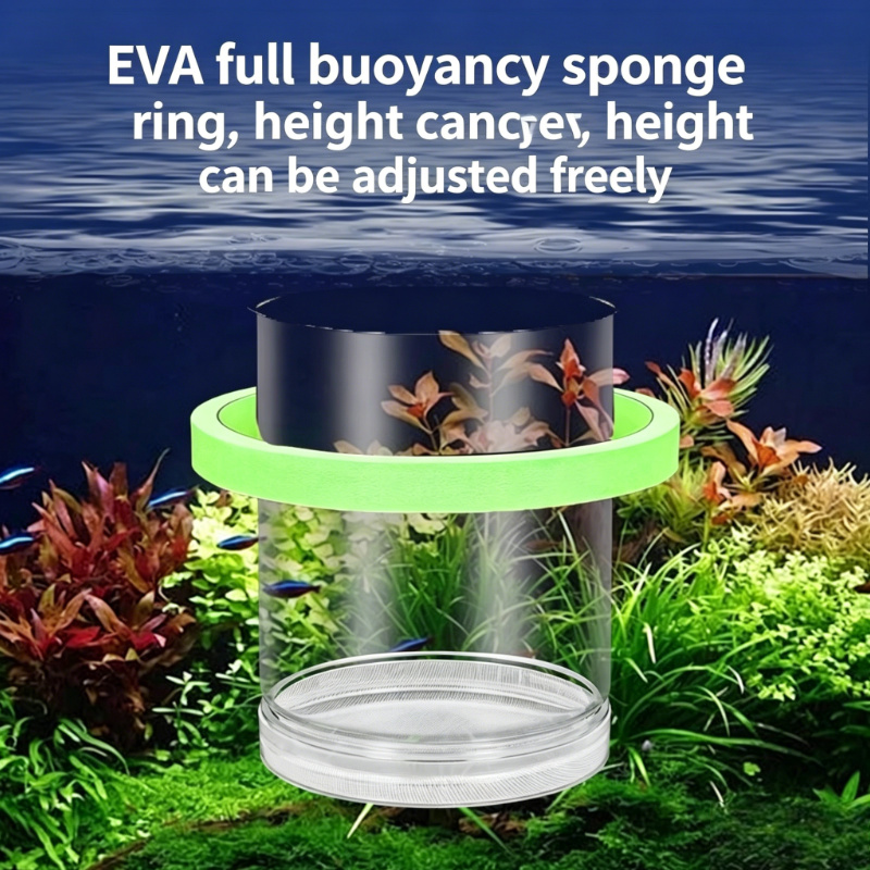 透明なフローティングアクアリウム孵化ボックス、グッピー、ゼブ - Aquarium Fish Betta のレビューと価格