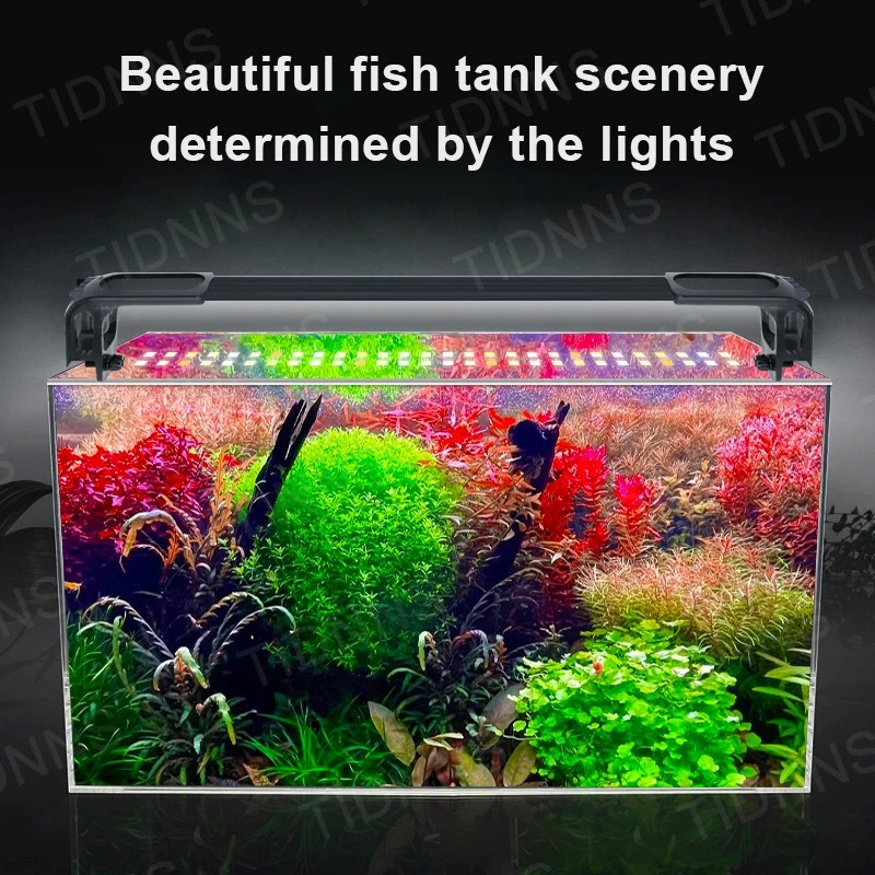 水族館ライト Led 植物成長照明拡張可能な防水クリップオン - Aquarium Fish Photography のレビューと価格